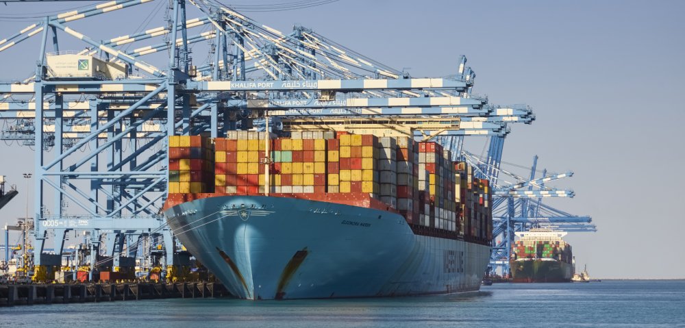 Khalifa Port UAE ship supply and marine services